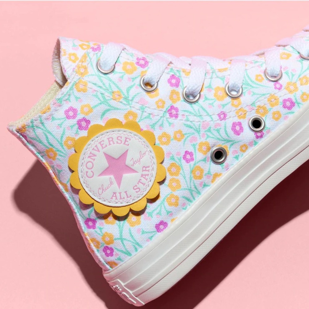 Converse Ditsy Floral Chuck Taylor High Tops - Picture 8 of 8